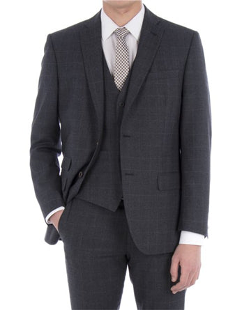 Charcoal Cotton Suit