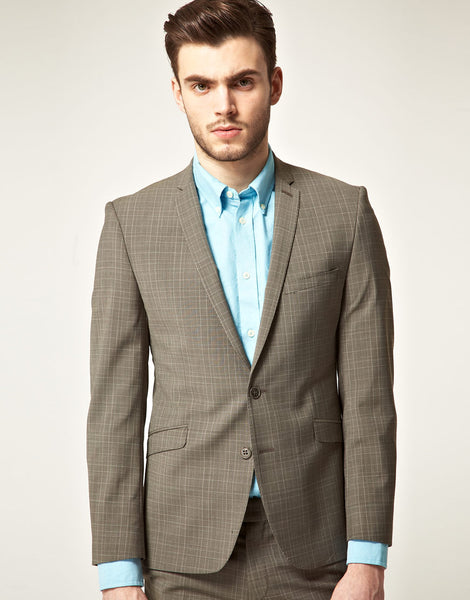 Charcoal Cotton Suit